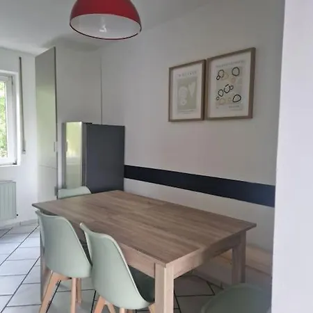 Appartement Duplex With Patio Near Exhibition Messe